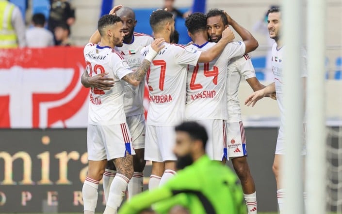 الشارقة يهزم النصر، والجزيرة ينتصر على اتحاد كلباء