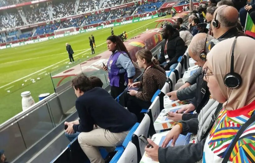 لفتة إنسانية في بطولة كأس الأمم الأفريقية