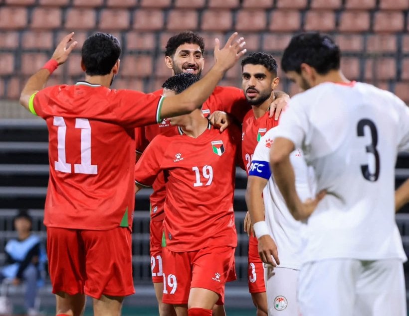 فلسطين تهزم طاجيكستان في الدورة الدولية الودية بالصين
